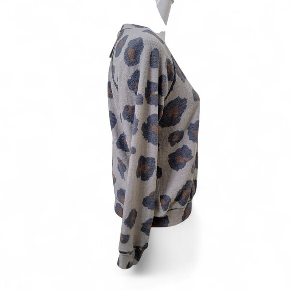 Gaze, Size XS Super Soft Animal Print Long Sleeve V Neck Pullover NEW with Tag - Picture 5 of 11
